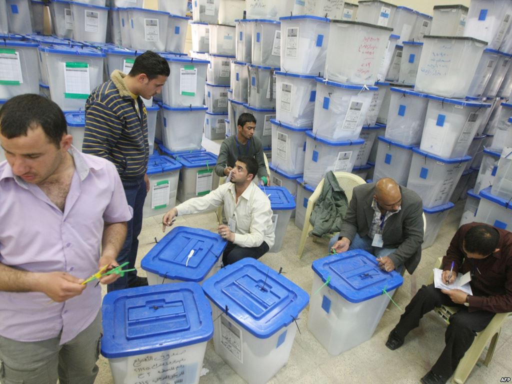 العراق : اعلان نتائج الانتخابات سيكون مساء يوم غد او الاثنين المقبل