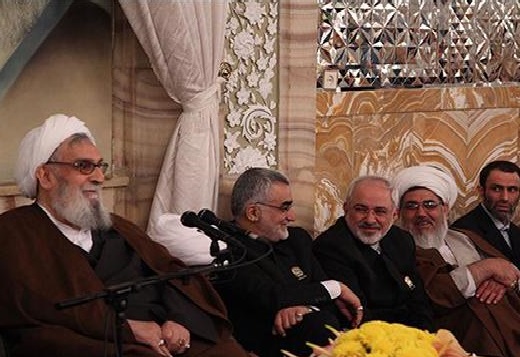 Iran's foreign minister was appointed as voluntary servant of Razavi holy shrine