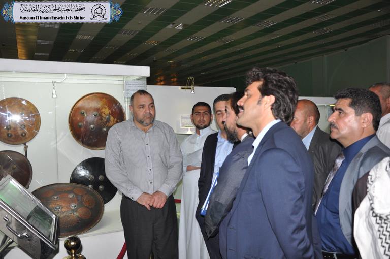  Figures from Italy & Turkey Visit the Museum of the Imam Hussein Holy Shrine 