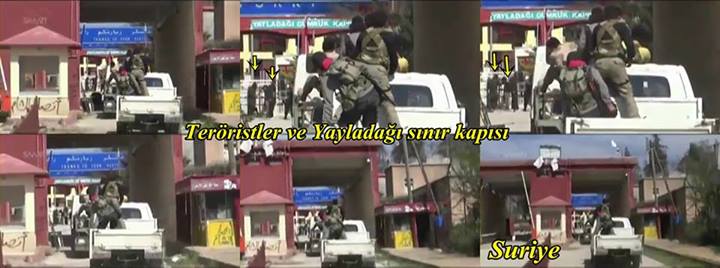 Çeteler Türk Sınırından Rahatça Geçiyor / Foto