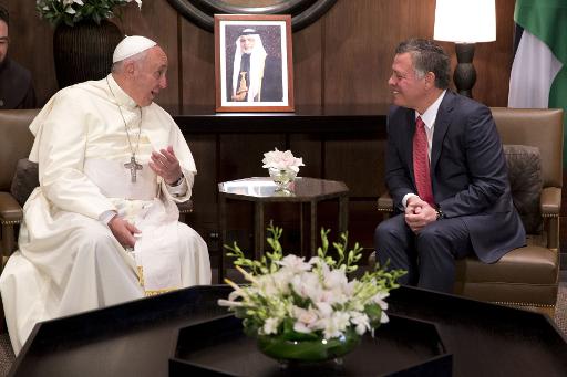 Le pape François demande un réglement pacifique en Syrie    