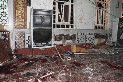  انتحاري يفجر نفسه داخل حسينية "حسين ابن الروح" في منطقة الشورجة ببغداد