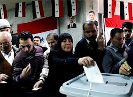 شام میں صدارتی انتخابات کی ووٹنگ جاری