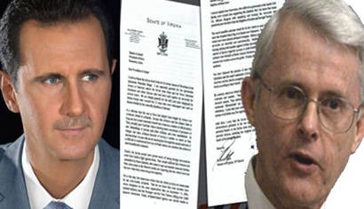  US Senator Thanks Assad: You Followed Your Father by Protecting All Sects