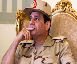 مصر، عرب ممالک میں فوجي حکمران کا زبردست خیر مقدم