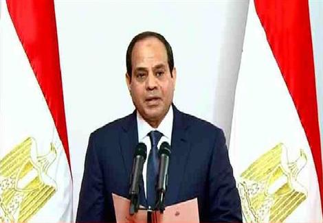 السيسي يعد الشعب المصري تحقيق الامن ومكافحة الارهاب 