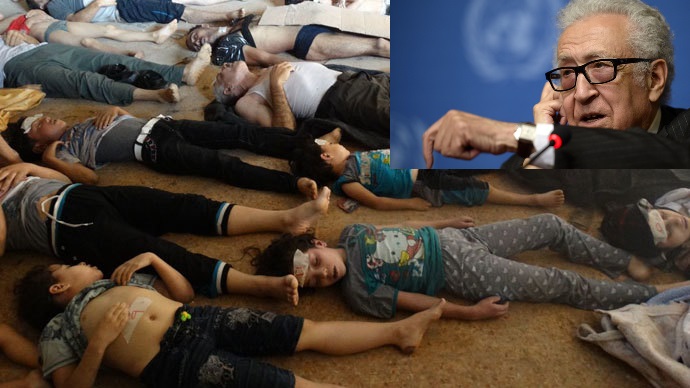 Brahimi: “Terroristas Utilizaron Armas Químicas en Siria”