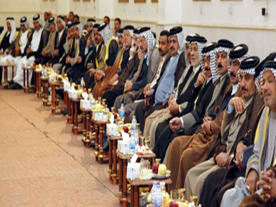  شيوخ عشائر كركوك يعلنون مساندتهم للقوات الأمنية العراقیة