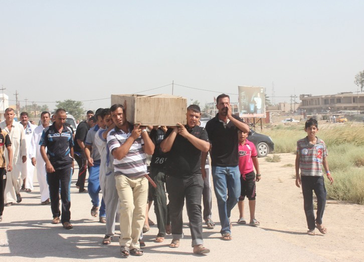 انتحاري يفجر نفسه وسط مشيعين ويقتل 60 شخصا في بعقوبة