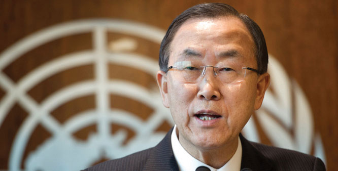 Ban ki-Moon condemns terror attacks including Shia genocide  in Pakistan