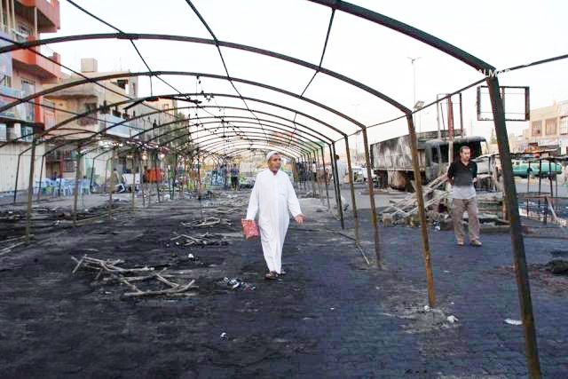 انتحاري يفجر نفسه داخل مجلس عزاء يقتل 2 ويصيب 16 في مدينة الصدر
