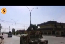 IŞİD teröristlerinin Tikrit’e girme anı / Video 