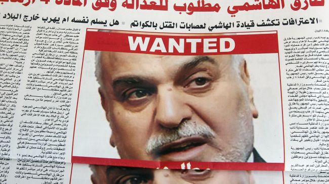 Fugitive veep 'Tariq al-Hashemi ' calls ISIL advance ‘Iraqi Spring’