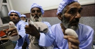 Taliban oy kullananların parmaklarını kesti!