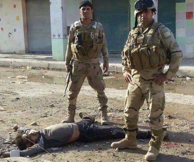 قوة امنية تقتل 8 ارهابيين من داعش في بابل