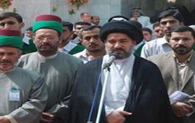 ممثل المرجعية السيد احمد الصافي يصل الى سامراء للوقوف ميدانيا على الاحداث