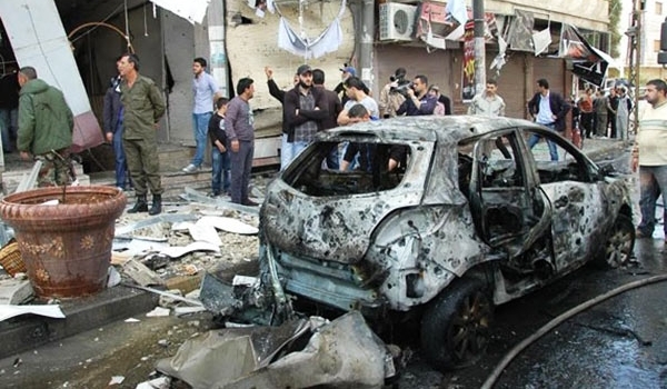 Two Syrians Killed, 19 Others Injured in Terrorist Rocket Attack in Aleppo