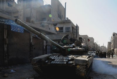 Avortement des tentatives d'infiltration des terroristes à Alep, à Daraa et à Homs