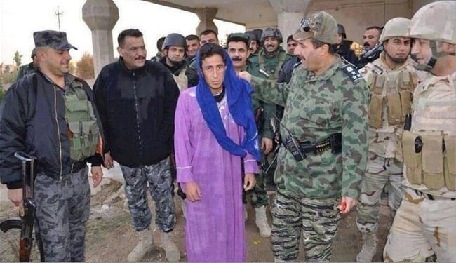  اعتقال 8 مسلحين من داعش غرب الموصل 3 منهم بزي نساء