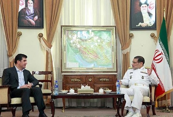 ايران تحذر البرزاني بالتخلي عن المشاركة في مشروع اقامة اقليم بعثي – وهابي في العراق 