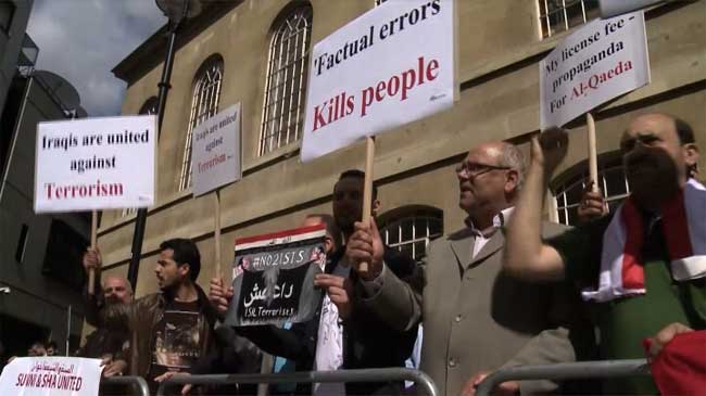 London demo raps BBC’s coverage of Iraq crisis