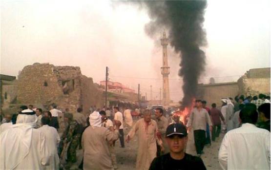سقوط صاروخين قرب محيط مرقد الامام علي الهادي في سامراء