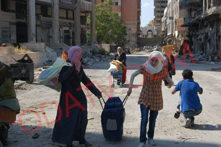 Savaş sonrası Humus’tan ilk görüntüler / Foto