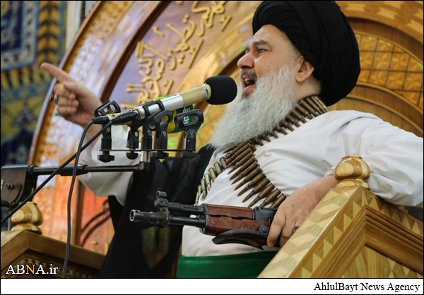 خطیب کربلا: عراق میں شیعہ سنی جنگ کی ہوا پھیلانا دشمن کا کام+ تصاویر