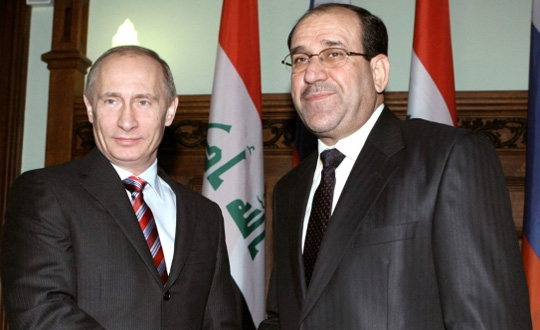 Putin'den Maliki'ye destek mesajı