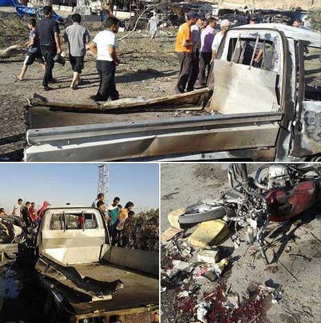 انتحاري يفجر سيارة مفخخة يقودها ويقتل 3 مدنيين بينهم طفل في الحسكة
