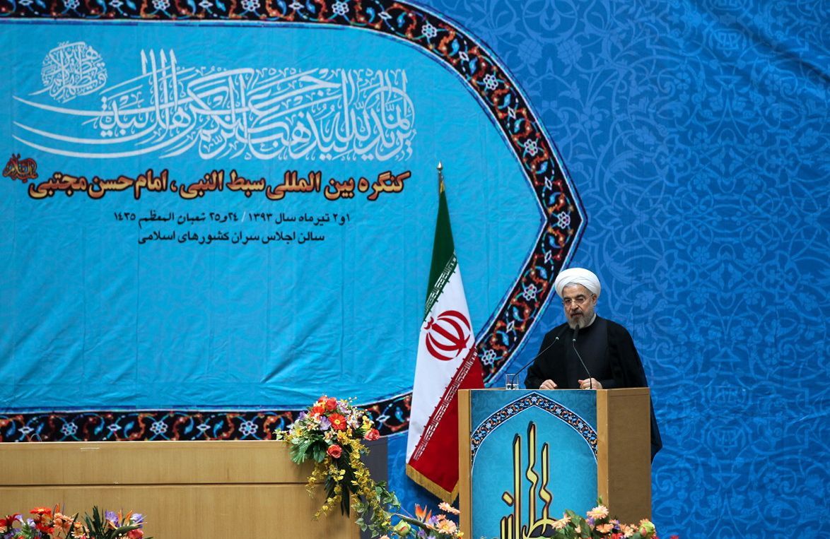 صدر روحانی نے رمضان المبارک میں عراق میں جنگ بند کرنے کی اپیل کی