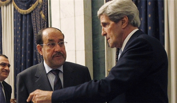 Maliki Tells Kerry Iraq Crisis Threat to Region, World