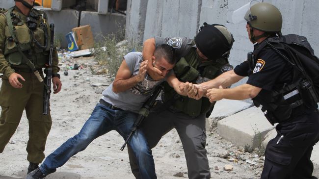 Israeli occupied forces arrest 37 Palestinians in West Bank