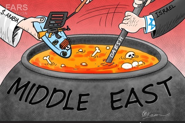 کارٹون: اسرائیل، سعودی عرب اور مشرق وسطٰی