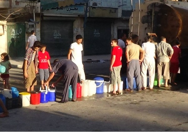 قطع المياه عن قضائين بنينوى على يد داعش الارهابي