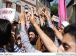 کشمیر میں داعش کے خلاف مظاہرے