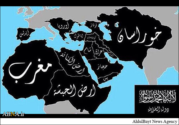 بالصور/ خارطة دولة "داعش" الجديدة تضم أوروبا !