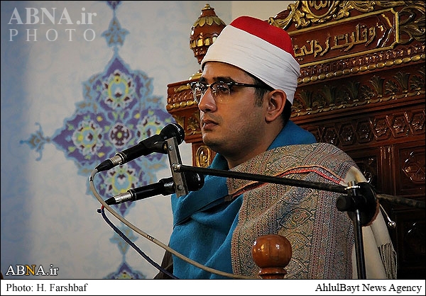 Bacaan al-Qur'an Mahmoud Shahat Anwar di Makam Imam Ridha (a.s)