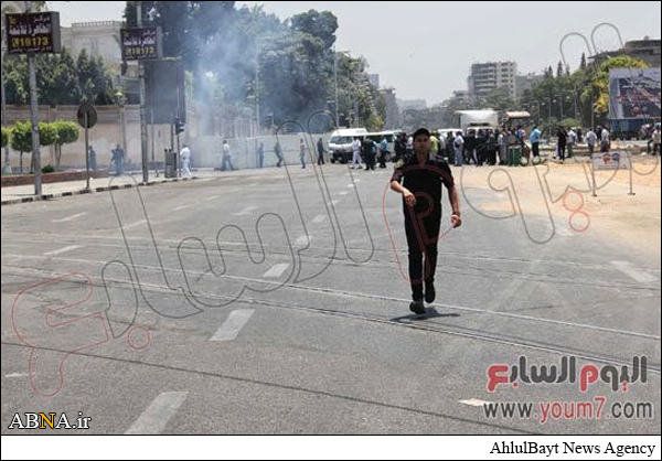 انفجار عبوتين قرب قصر الاتحادية الرئاسي في مصر + صور