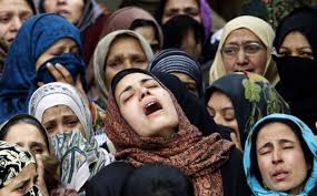 پہلی اور دوسری جنگ عظیم سے بھی زیادہ کشمیری خواتین فوجی بیحرمتی کا شکار