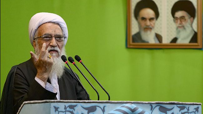 Tehran Friday prayers leader urges officials to stand firmly against US bullying