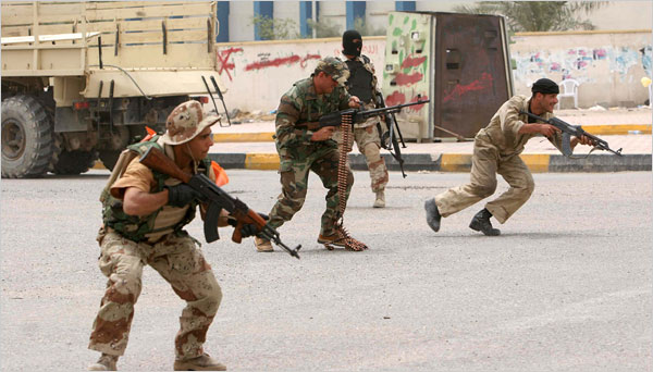 Iraqi forces killed , arrested 125 terrorists in Baghdad 