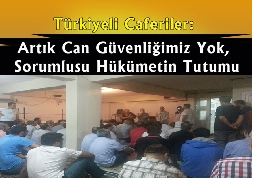 Artık Can Güvenliğimiz Yok, Sorumlusu Hükümetin Tutumu