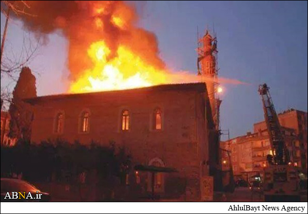 Turkey Shiite mosque burned in arson attack / Pics