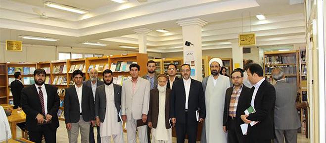 Afghan delegation visit Imam Reza (A) International University