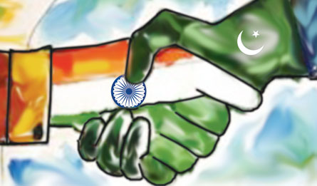 पाकिस्तान ने भारत के बातचीत के जारी रहने पर बल दिया।
