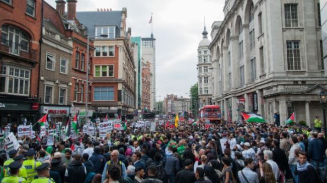 Mass protests all over the world against Gaza aggression