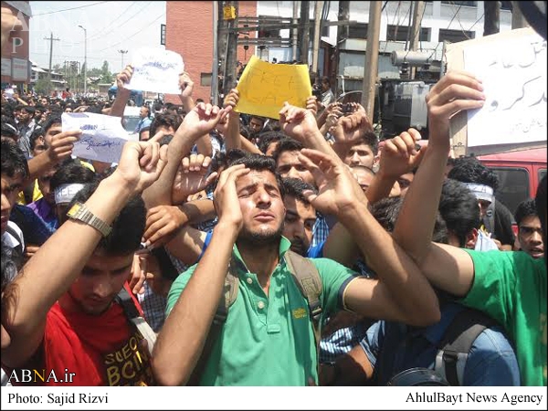  Pakistanis, Kashmiris Protest for Gaza 