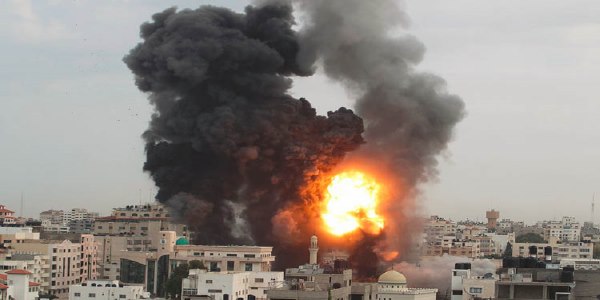 للمرة الخامسة مستشفى فلسطيني لرعاية المسنين تقصف بالمدفعية الاسرائيلية في غزة