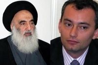 اقوام متحدہ کے نمائندے کی بزرگ مرجع تقلید آیت اللہ سیستانی سے ملاقات 